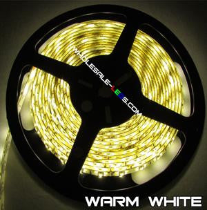 3528SMD Nova Bright Warm White Super Bright Flexible LED Light Strip 16 Ft Reel Only