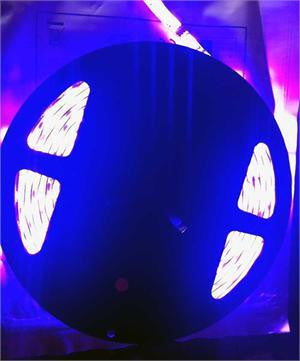 NovaBright 5050SMD Ultraviolet Purple Chip Flexible LED Light Strip UV 16 Ft Reel Kit