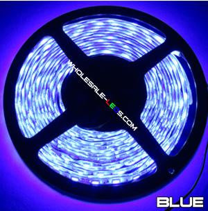 NovaBright 5054SMD Blue Super Bright Flexible LED Light  Strip 16 Ft Reel Only