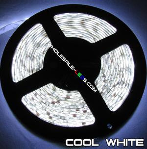 NovaBright 5050SMD Cool White Flexible LED Light  Strip 16 Ft Reel Kit