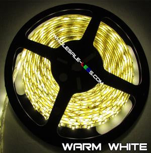 3528SMD Nova Bright Warm White Super Bright Flexible LED Light  Strip 16 Ft Reel Kit