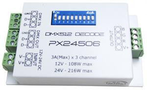 DMX512 1990-PX24506 Decoder 9A Amplifier 12V 24V